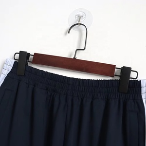 Nouveau design, logo personnalisé, <span class=keywords><strong>short</strong></span> décontracté d'été pour homme, motif western rodeo, blocs de couleur bleu marine et <span class=keywords><strong>blanc</strong></span>, taille élastique, idéal pour la gym et le sport. - Product Image 3