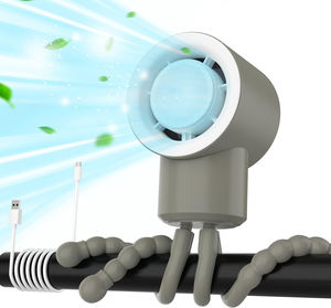 Wholesale 2025 New Foldable Wireless Rechargeable Portable <b>Mini</b> Handheld Bladeless Baby Fans Stroller Fan Battery Three - Product Image 1