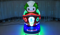 Machines à pièces drôles pour enfants Dirigeable spatial pour enfants Kiddie Ride Machine