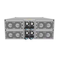 Ventes directes d'usine 4u 4node ATX châssis de serveur en rack avec ventilateur Ports USB Stock de matériel en acier disponible-boîtier de serveur GPU personnalisé