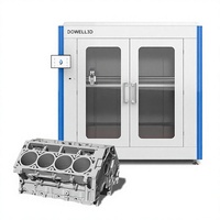 Imprimante 3D grand format intelligente AI DF12, machine d'impression 3D industrielle FDM, taille de construction 1200 mm