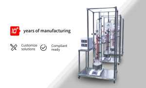 Évaporateur de réacteur de colonne de rectification sous vide d'acier inoxydable de distillation simple et fractionnée des fabricants fournisseurs - Product Image 6