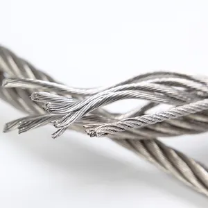 High Quality 304 7x19 3.5mm Stainless Steel Wire Rope For Crane