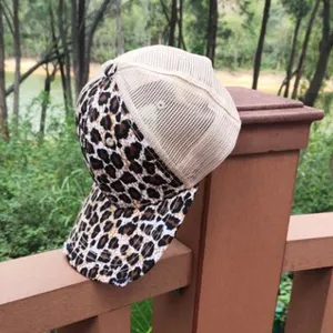 Cappello da Baseball leopardato cappelli da camionista ghepardo nero rosa per uomo e donna accessori per cappelli sportivi regolabili DOM1071116