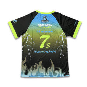 เสื้อกีฬาผ้าระบายอากาศได้ดีแห้งเร็วแบบกำหนดเอง - Product Image 4