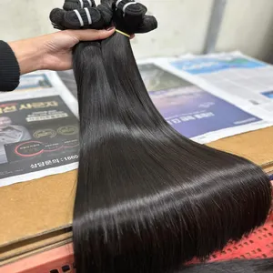 ベトナムの生毛未処理バージンナチュラルウェーブヘアベンダーベトナムキューティクル整列生毛