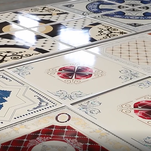 Bán Hot PVC nội thất trần trang trí Bảng điều chỉnh <span class=keywords><strong>595</strong></span> 603*603 mét chống ẩm nội thất thạch cao vật liệu nhựa - Product Image 4