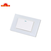 Interrupteur mural standard américain 10A blanc à réponse rapide, conforme aux normes de sécurité, design moderne, pour la maison