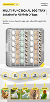 WONEGG NOUVEAU Incubateur Commercial Automatique pour 48 Œufs de Caille, Canard, Oie - Pièces Détachées