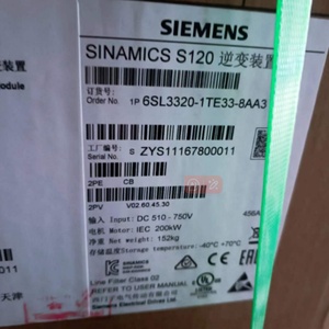 Module de puissance S120 6SL3320-1TE33-8AA3 à bon prix, variateur de fréquence S120 6SL33201TE338AA3 SINAMICS - Product Image 3