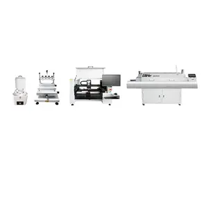 Semi Automatische Qihe Pcb Productie Lijn Pick Plaats Machine Stencil Printer Desktop Reflow Oven