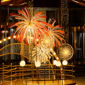 Feux d'artifice LED de Noël, éclairage intérieur/extérieur, IP65, étanche, décoration de fête - Product Image 1