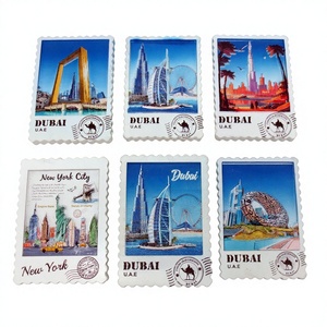 Aimants de réfrigérateur fabriqués en Chine, souvenirs de <span class=keywords><strong>voyage</strong></span>, aimants de réfrigérateur personnalisés <span class=keywords><strong>pas</strong></span> chers, souvenirs de réfrigérateur en résine - Product Image 1