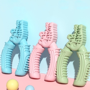 Durable TPR Alligator Vice Forme Dents Propre Bâton Jouet À Mâcher Brosse À Dents Interactive Jouet À Mâcher-Style Classique En Gros - Product Image 1