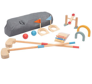 Jouets Montessori en bois pour enfants, <span class=keywords><strong>jeux</strong></span> <span class=keywords><strong>de</strong></span> quilles, <span class=keywords><strong>de</strong></span> golf, <span class=keywords><strong>de</strong></span> coordination des mains et des pieds, pour garçons et filles - Product Image 1