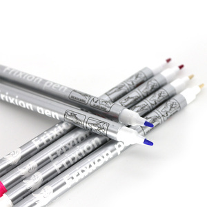 Penna magica <span class=keywords><strong>per</strong></span> l'industria dell'abbigliamento Logo personalizzato penna Gel bianca pennarello cancellabile sensibile al calore <span class=keywords><strong>per</strong></span> tessuto in pizzo a rete - Product Image 4