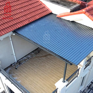 Tuiles de <span class=keywords><strong>toit</strong></span> isolantes en alliage d'aluminium étanches pour terrasses de villas et appartements – Fabrication et fourniture de panneaux de toiture isolés - Product Image 6