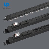 220-250 V C19 Smart Ip Meter Monitor Pdu Rack Power Distribution Unit For Data Center