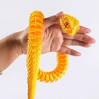3D-Gedrucktes Vollartikuliertes Viper-Diorama für den Schreibtisch, Grenzüberschreitender Großhandel und Dropshipping für Straßenhändler