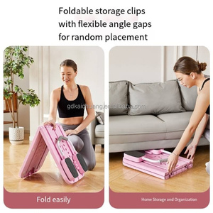 Phụ kiện Pilates Push-Up Board bụng bánh xe thiết bị giảm béo nhà tập thể dục tập thể dục phòng tập thể dục thiết bị thể thao người già Walker - Product Image 6