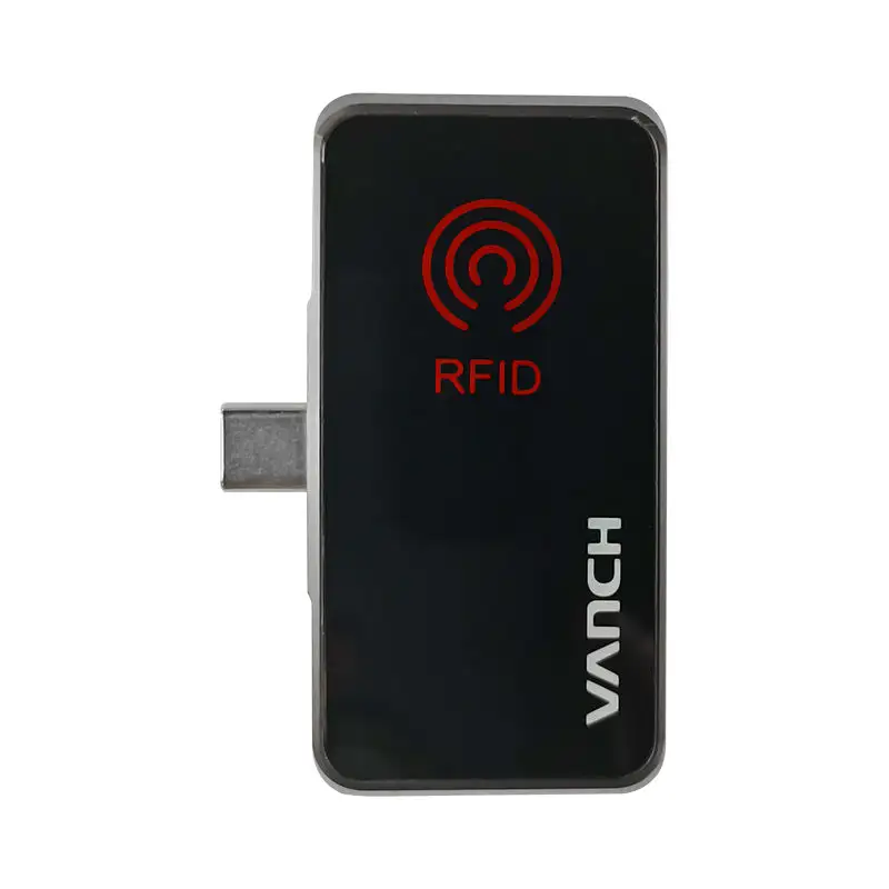 Leitor Android Tipo-c 860-960mhz UHF RFID OTG interface 1M leitor portátil Leitor de telefone portátil com APK e SDK