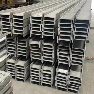 מחיר נמוך מפעל מלאי 304 316 582*300*12*17 מ "מ חם התגלגל נירוסטה h סעיף h קרן h בר פרופיל לבנייה - Product Image 4