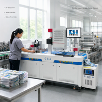 CSJ-U600 Imprimante numérique à passage unique Machine d'impression automatique de sacs d'emballage flexibles à encre UV Imprimante de sacs de poche
