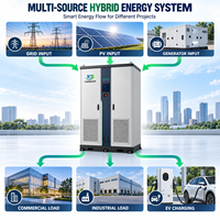 30kW 65kWh stockage solaire commercial BESS armoire de stockage d'énergie pour stations-service et commerces routiers