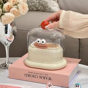 Contenedor de Almacenamiento de Hisopos de Algodón de Alta Estética y Diseño Creativo, Nuevo, para Uso Doméstico, Caja para Palillos de Dientes - Product Image 3