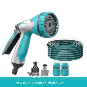 Ensemble de dévidoir de tuyau rétractable OEM 30m, dévidoir de tuyau d'arrosage haute pression avec pistolet d'arrosage <span class=keywords><strong>automatique</strong></span> anti-gel pour usage domestique - Product Image 1