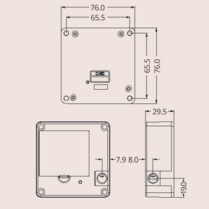 MK-E764 đồ nội thất ngăn kéo vô hình điện tử thẻ thông minh RFID Tủ Ổ Khóa điện tử ẩn không dây tủ khóa - Product Image 4