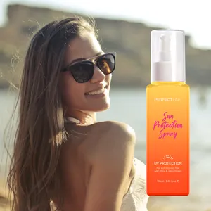 Spray solaire hydratant pour les cheveux et le cuir chevelu, protection contre les rayons UV nocifs, formule de pulvérisation de soleil et de sel de mer non gras