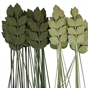 <span class=keywords><strong>ดอกไม้</strong></span>ประดิษฐ์ถักโครเชต์ทำมือจากผ้าฝ้าย/ขนสัตว์ ขายส่ง สำหรับตกแต่งบ้าน ของขวัญวันคริสต์มาส งานแต่งงาน วันรับปริญญา วันวาเลนไทน์ - Product Image 1