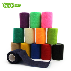 7.5cm * 4.5m thị trường y tế tự dính băng đàn hồi nhiều màu tự dính băng dính - Product Image 1