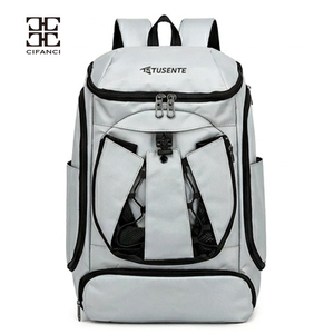 Sac à dos de sport et de loisirs personnalisé, nouveau design, pour le tennis, le football, le basketball, la gym, les activités de plein air et les voyages, avec compartiment pour filet de tennis et sac de sport - Product Image 5