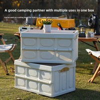 Boîte de rangement alimentaire pliable en plastique Xinyi pour pique-nique, camping, coffre de voiture, usage domestique 10L-20L