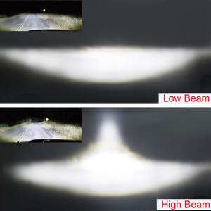 Phares LED de haute qualité Loyo 75 Watts, puces 5D, phare LED rond de 7 pouces pour Jeep Wrangler Jk, faisceau haut/bas - Product Image 3