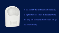 Lampe de nuit LED intelligente Pdlux PD-PIR2020 pour maison connectée, sans fil, fonctionnant sur piles, avec détecteur de mouvement PIR pour usage intérieur