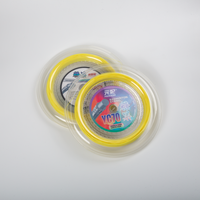 Cordage de badminton en nylon super durable de haute qualité, couleur jaune citron, série Candy
