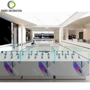 Vitrine d'exposition de téléphones de haute qualité pour magasin de téléphonie mobile, comptoir durable pour l'aménagement intérieur de boutique de téléphones - Product Image 4