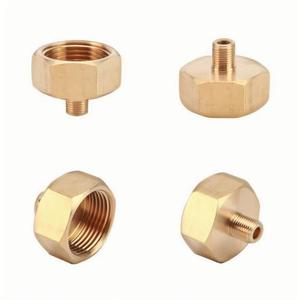 Adaptateur en laiton avec plusieurs tailles en boîte pour raccord de tuyau F3/8 ''à M1/2'' <span class=keywords><strong>F1</strong></span>/2 ''à M1/8'' F3/4 ''à M1/8'' Filetages - Product Image 1