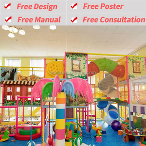 Équipement de terrain de jeu intérieur commercial pour enfants, design marin, ensemble de jeux souples avec fonction d'escalade, divertissement pour centres commerciaux - Product Image 2