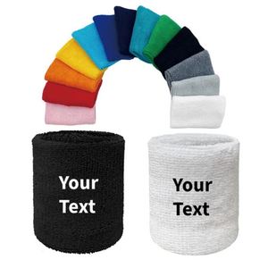 Bracelet personnalisé brodé avec des lettres, cadeau sportif pour homme et femme, idéal pour le tennis, le basketball, la course à pied, l'entraînement - Product Image 1