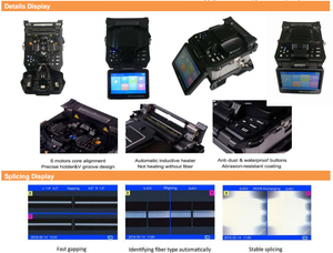 ST3100A Automatic Core to Splicer 6 Motors Optical Fiber Equipment High Performance Splicing Machine - Product Image 4