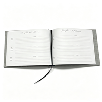 Livre d'or personnalisé pour funérailles de bébés et enfants, avec couverture rigide, service d'impression commémorative, livre souvenir en papier de taille personnalisable