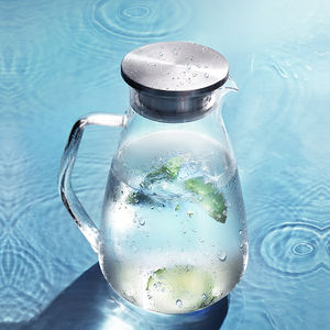 <span class=keywords><strong>Carafe</strong></span> <span class=keywords><strong>en</strong></span> <span class=keywords><strong>verre</strong></span> avec couvercle filtrant, <span class=keywords><strong>carafe</strong></span> pour jus de citron, <span class=keywords><strong>eau</strong></span> glacée, thé, 2,0l - Product Image 6