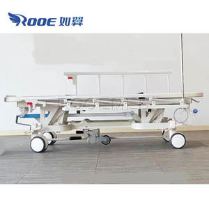 BD111 <span class=keywords><strong>PLUS</strong></span> Troli Peregang Transportasi Pasien Manual Keamanan dan Kenyamanan dengan Pagar Keselamatan - Product Image 6