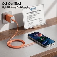W77-2 OEM ODM Chargeur sans fil magnétique à charge rapide 25W en alliage de zinc pour station de charge sans fil à induction rapide pour iPhone