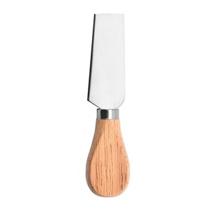 4 pièces Unique couteau à fromage ensemble d'outils manche en bois de bambou ensemble de couteaux à fromage en acier inoxydable pour fromage <span class=keywords><strong>Pizza</strong></span> - Product Image 5