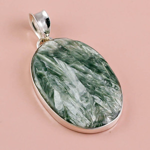 Colgante de piedras preciosas de Rodocrosita Natural de Plata de Ley 925, joyería de boda de plata antigua de un fabricante y proveedor - Product Image 3